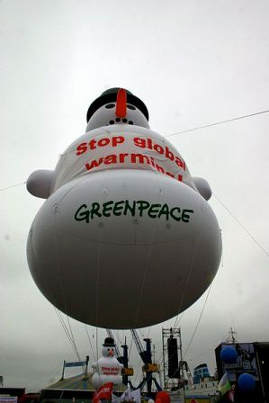 Stop Global warming greenpeace